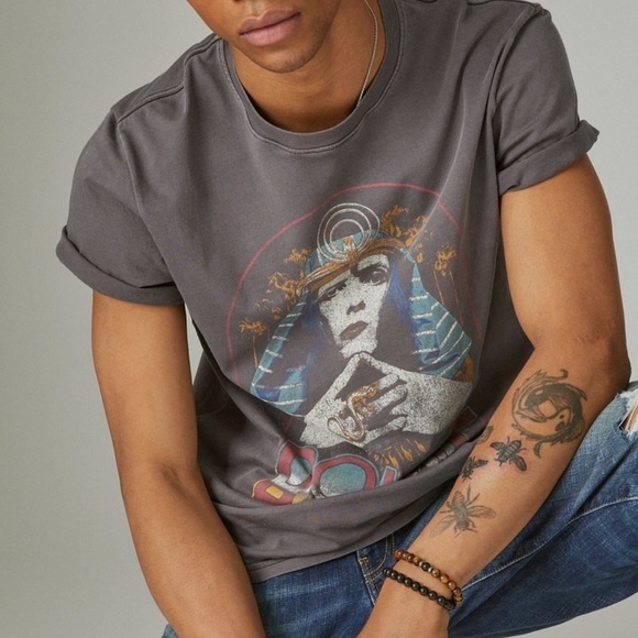 Lucky Brand Tops - NEW Lucky Brand David Bowie Graphic Tee